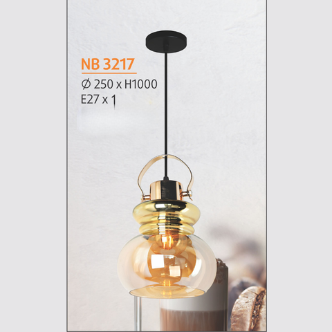  ĐÈN THẢ THỦY TINH NL- NB3217 