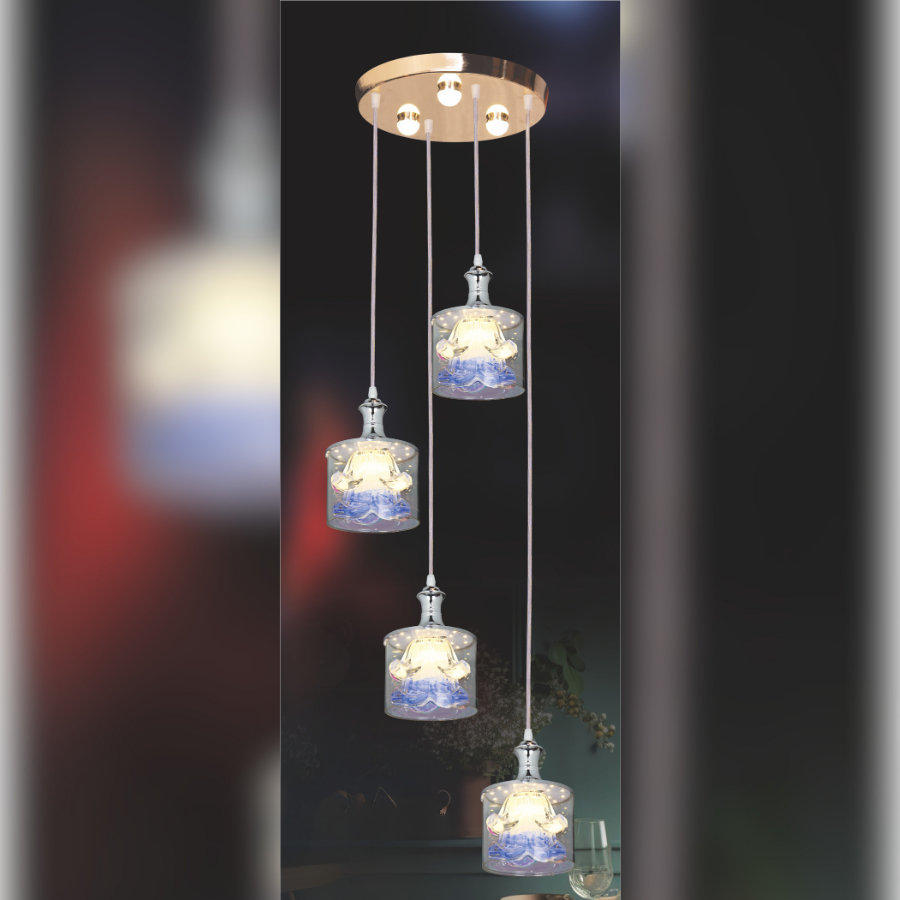 ĐÈN THẢ THỦY TINH NL- NB766