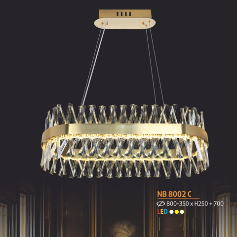  ĐÈN THẢ HIỆN ĐẠI NL-NB 8002C 