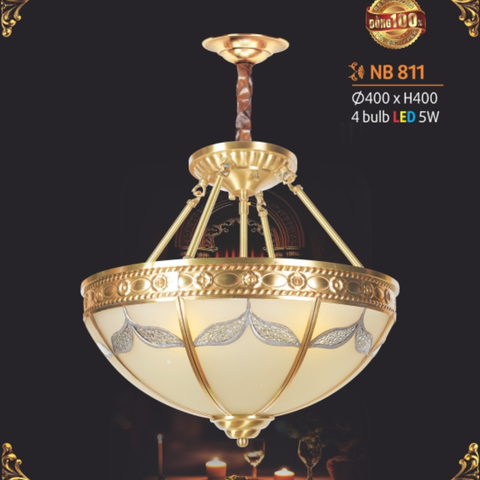  ĐÈN THẢ ĐỒNG NL- NB 811 