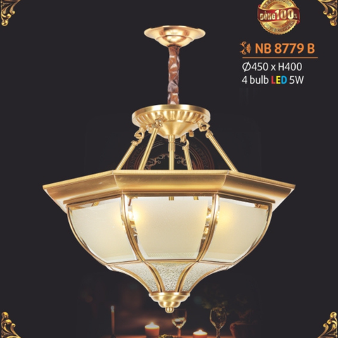 ĐÈN THẢ ĐỒNG NL- NB 8779 