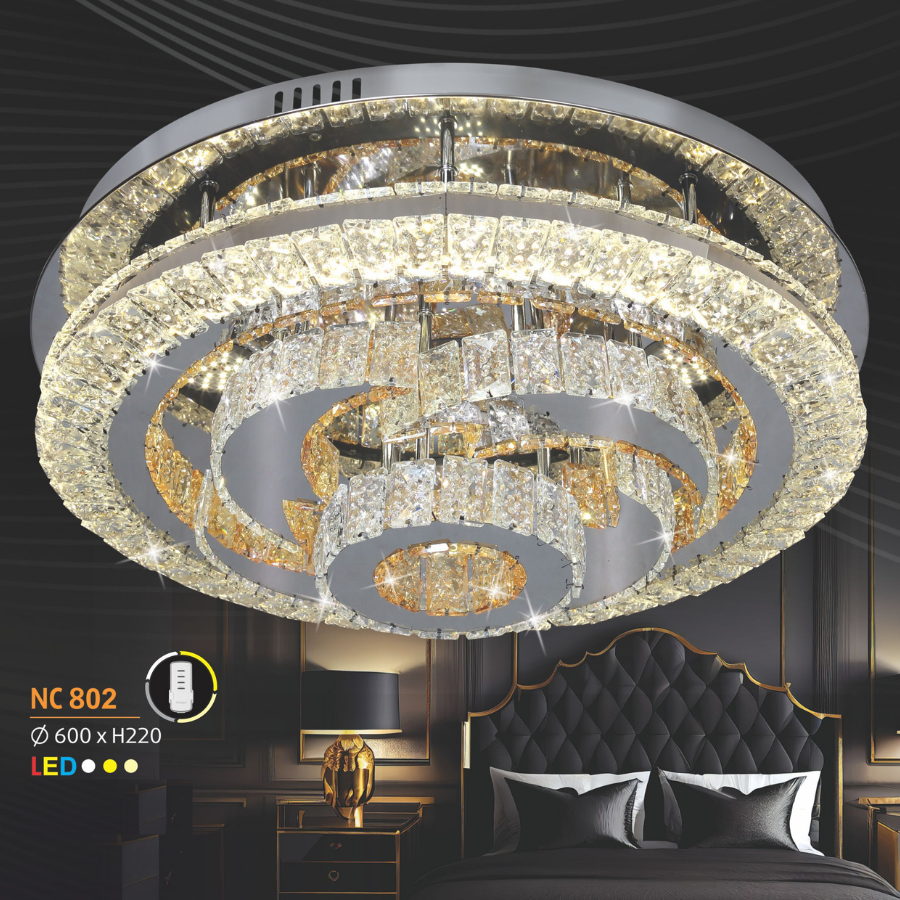 ĐÈN ỐP TRẦN PHA LÊ NL-NC802