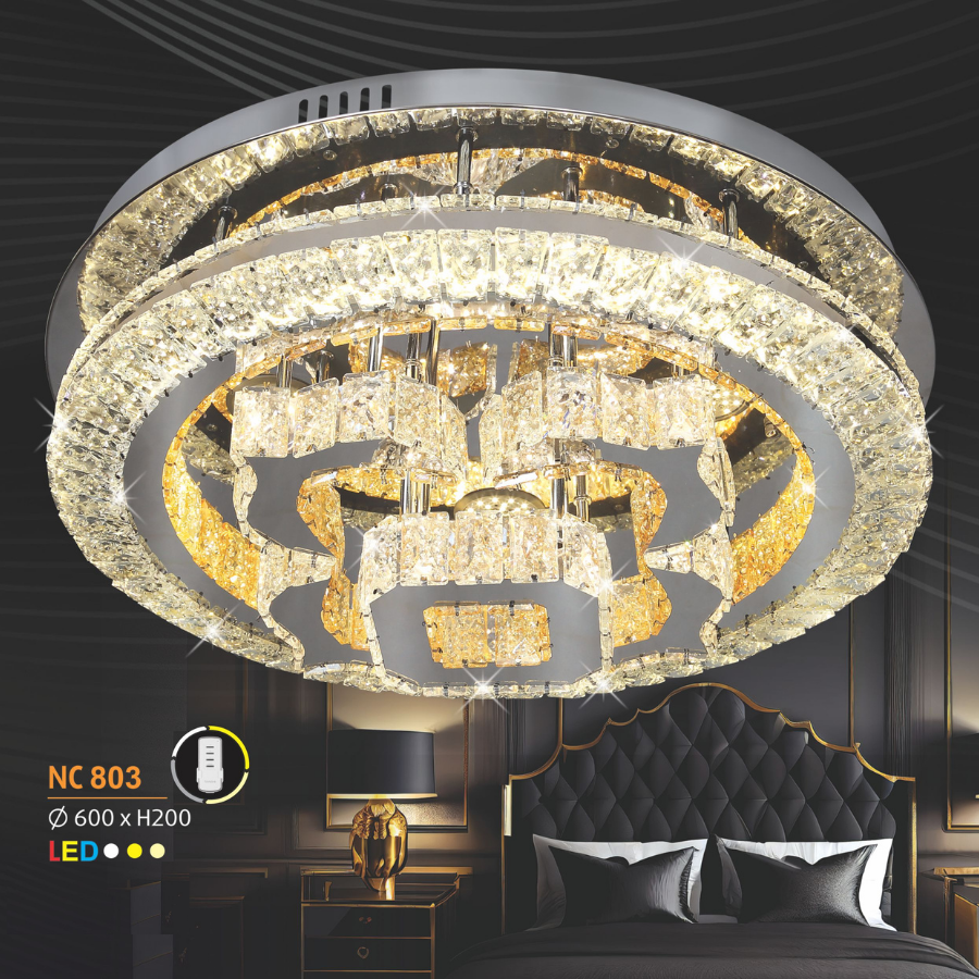 ĐÈN ỐP TRẦN PHA LÊ NL-NC803