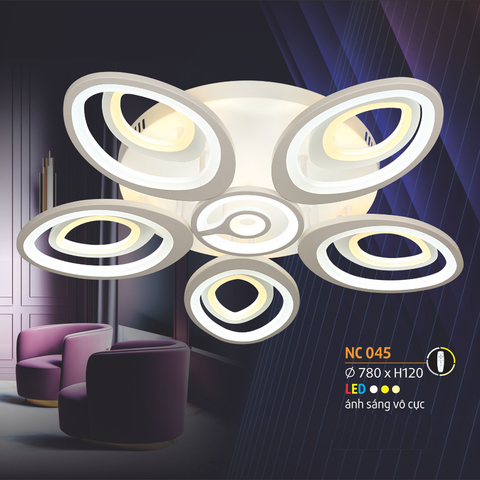  Đèn ốp trần Mica NL-NC 045 