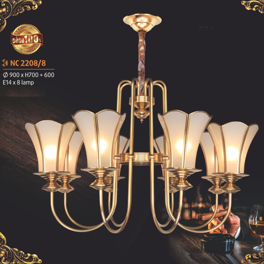 ĐÈN CHÙM NL-NC 2208