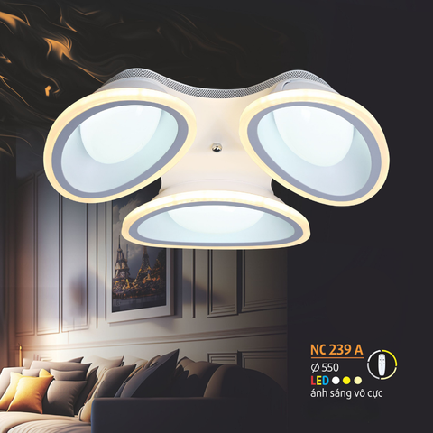  ĐÈN ỐP TRẦN MICA NL-NC 239 