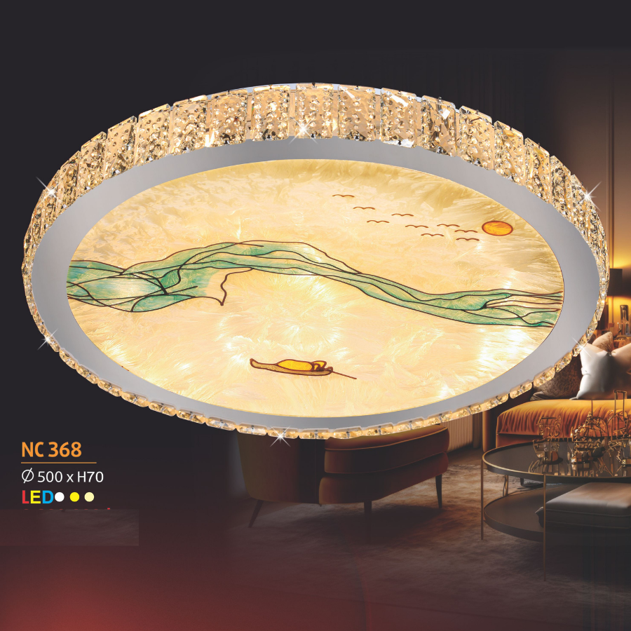 ĐÈN ỐP TRẦN PHA LÊ NL-NC 368