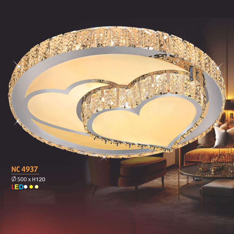 ĐÈN ỐP TRẦN PHA LÊ NL-NC 4937