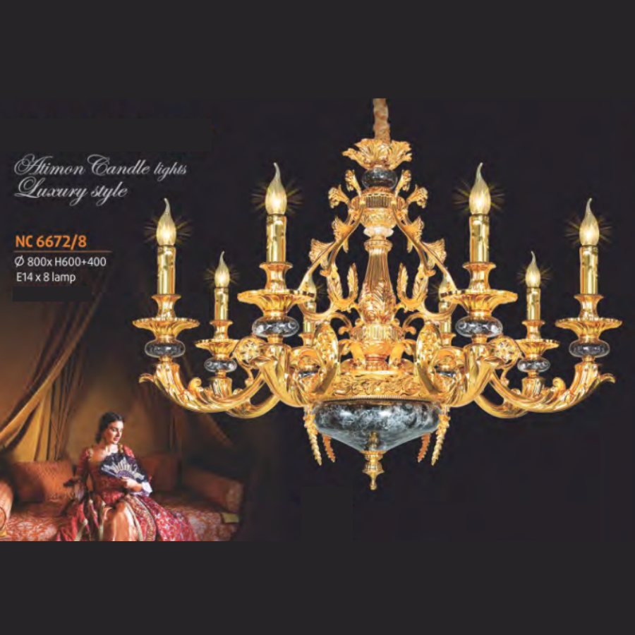 ĐÈN CHÙM NL-NC 6672