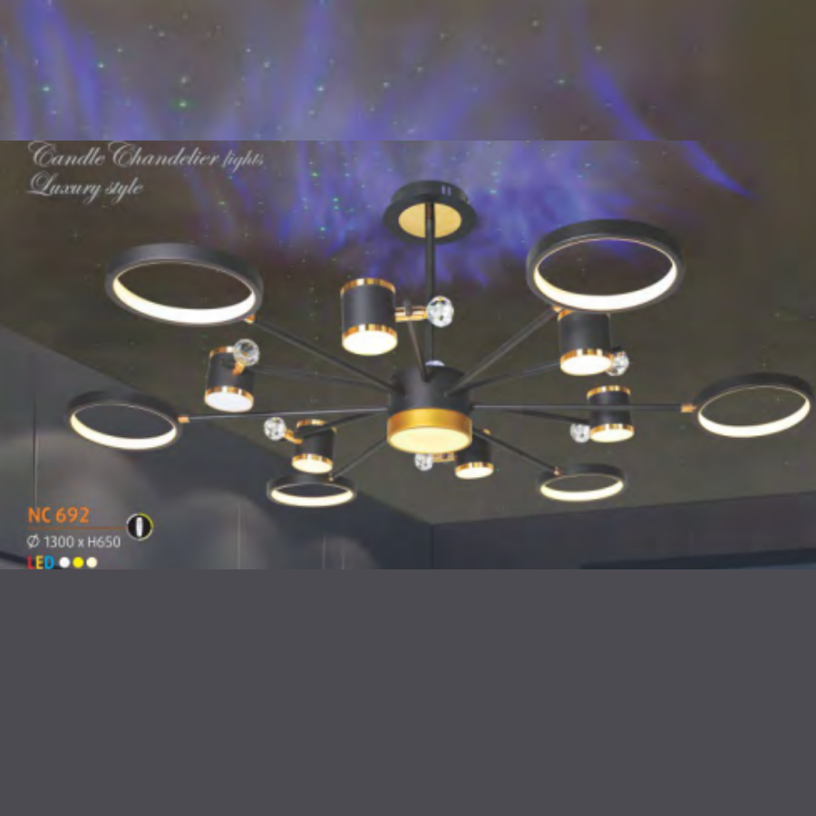 ĐÈN CHÙM NL-NC 692