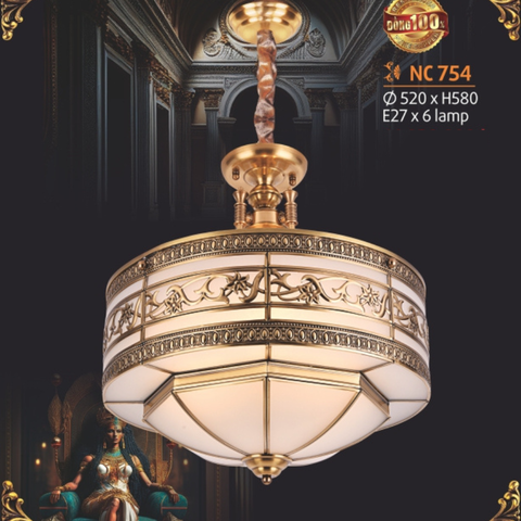  ĐÈN THẢ ĐỒNG NL- NC754 