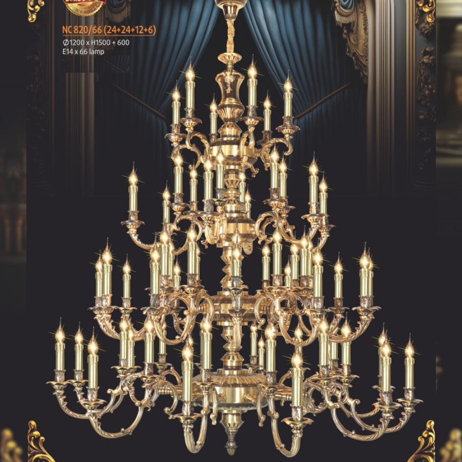 ĐÈN CHÙM NL-NC 820