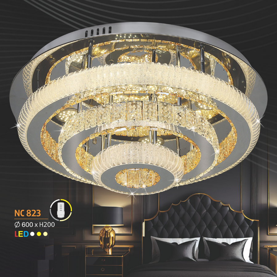 ĐÈN ỐP TRẦN PHA LÊ NL-NC823