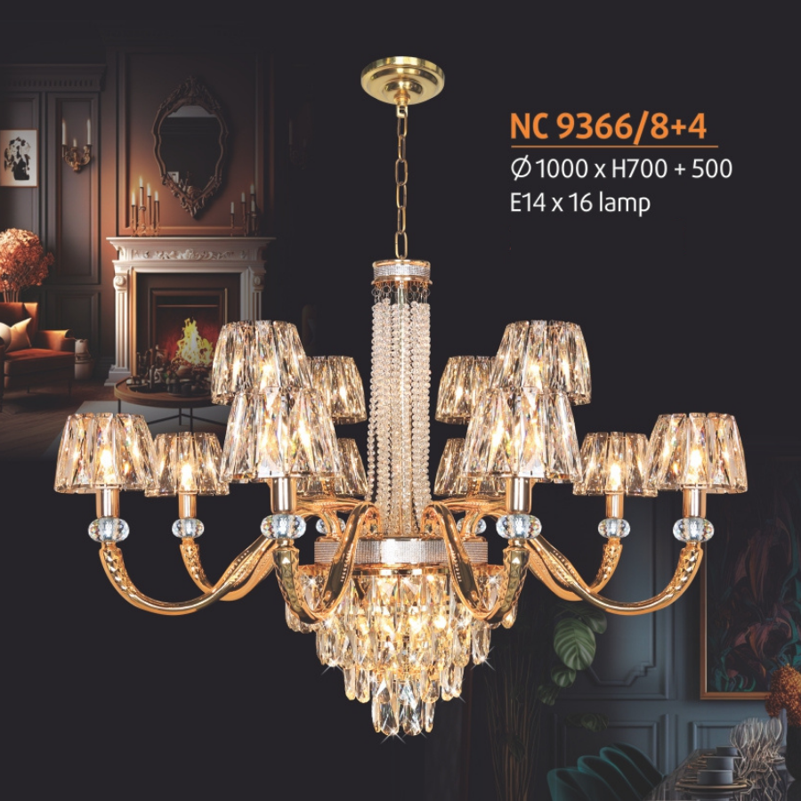 ĐÈN CHÙM NL-NC 9366