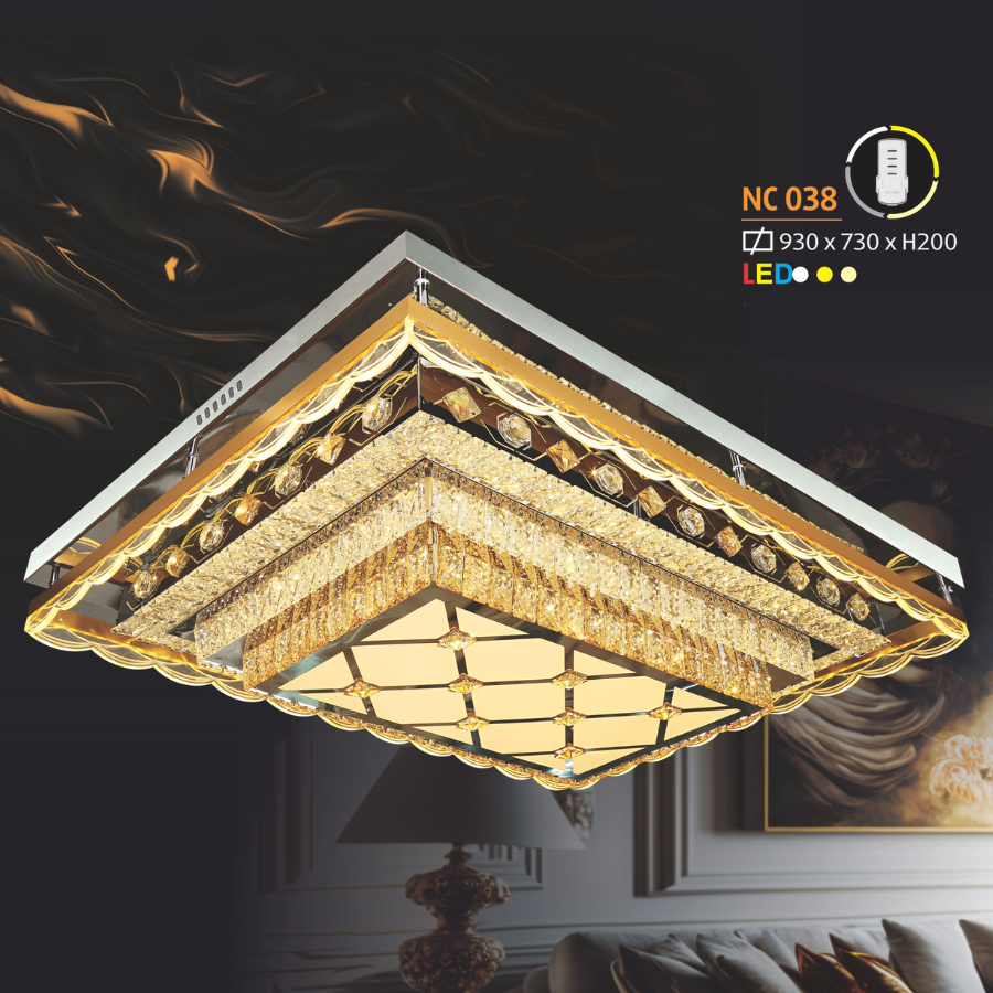 ĐÈN ỐP TRẦN PHA LÊ NL-NC038