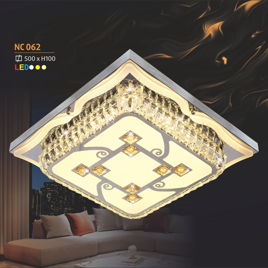 ĐÈN ỐP TRẦN PHA LÊ NL-NC 062