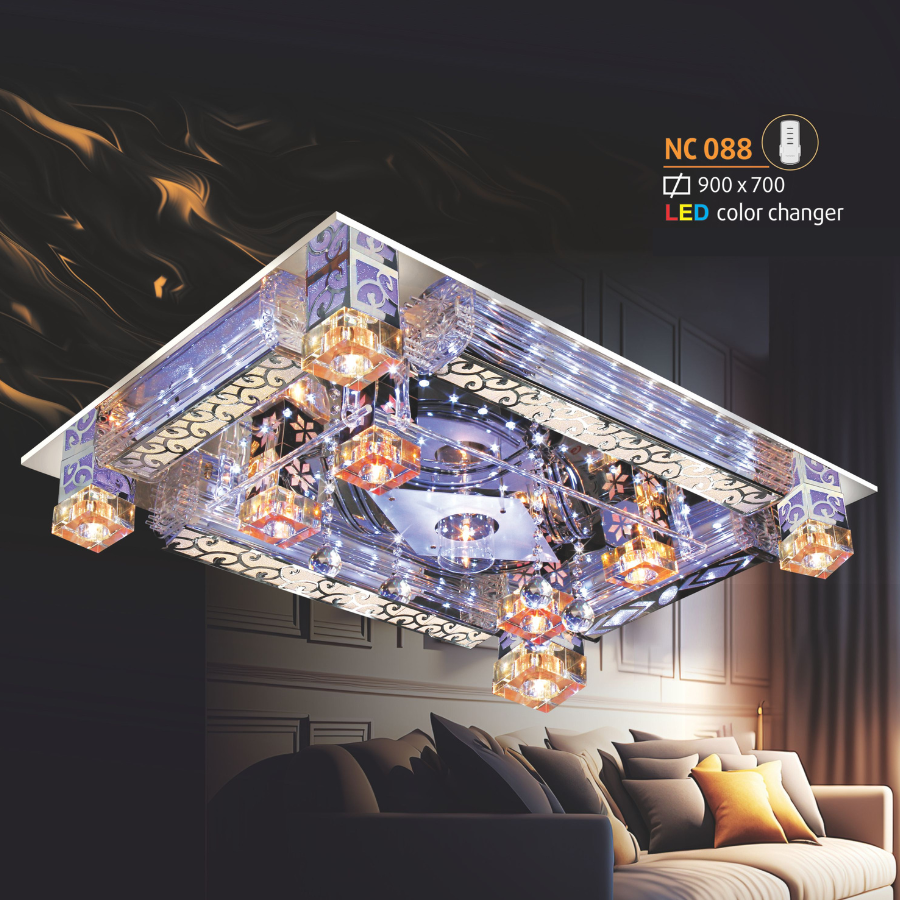 ĐÈN ỐP TRẦN PHA LÊ NL-NC088