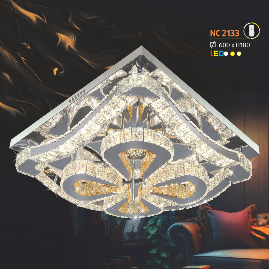 ĐÈN ỐP TRẦN PHA LÊ NL-NC 2133