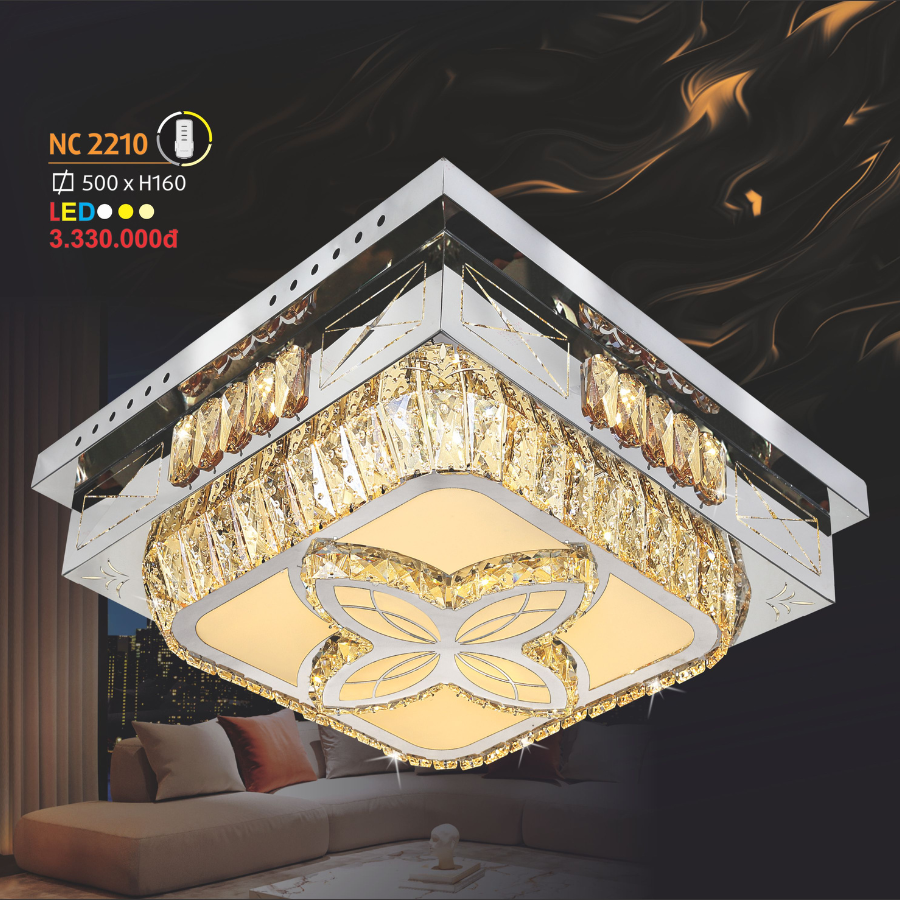 ĐÈN ỐP TRẦN PHA LÊ NL-NC 2210