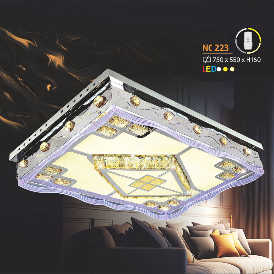 ĐÈN ỐP TRẦN PHA LÊ NL-NC223