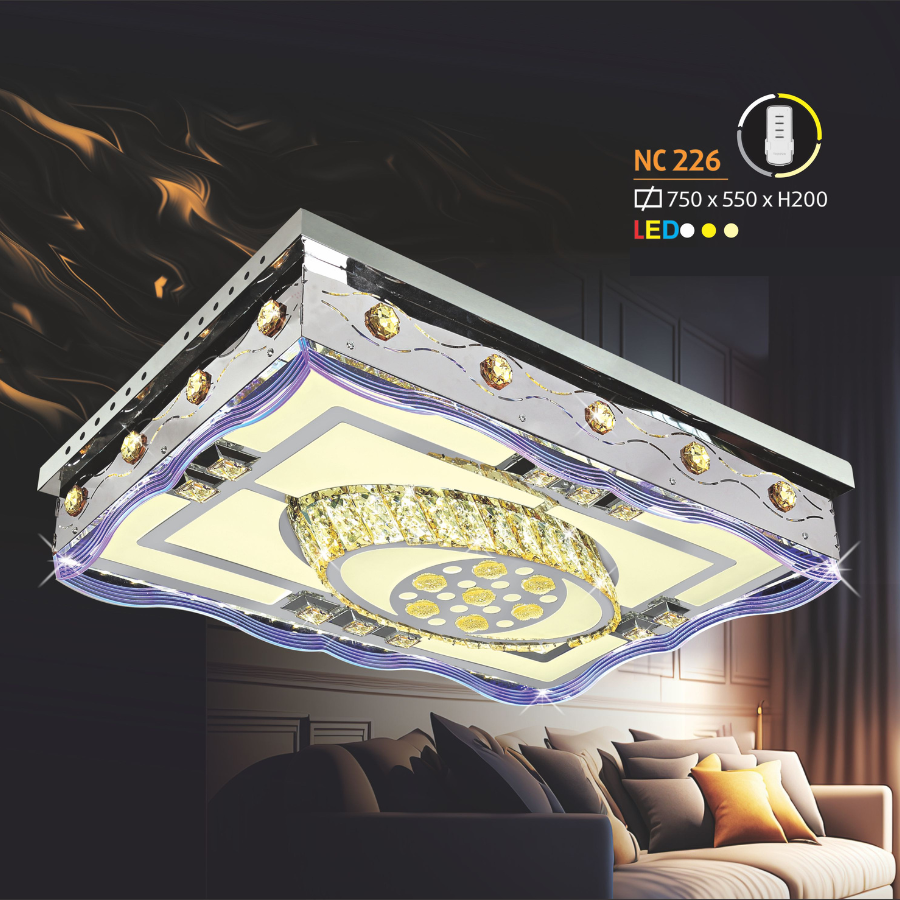 ĐÈN ỐP TRẦN PHA LÊ NL-NC226