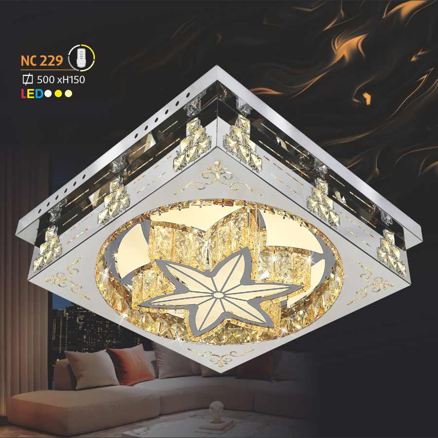 ĐÈN ỐP TRẦN PHA LÊ NL-NC 229