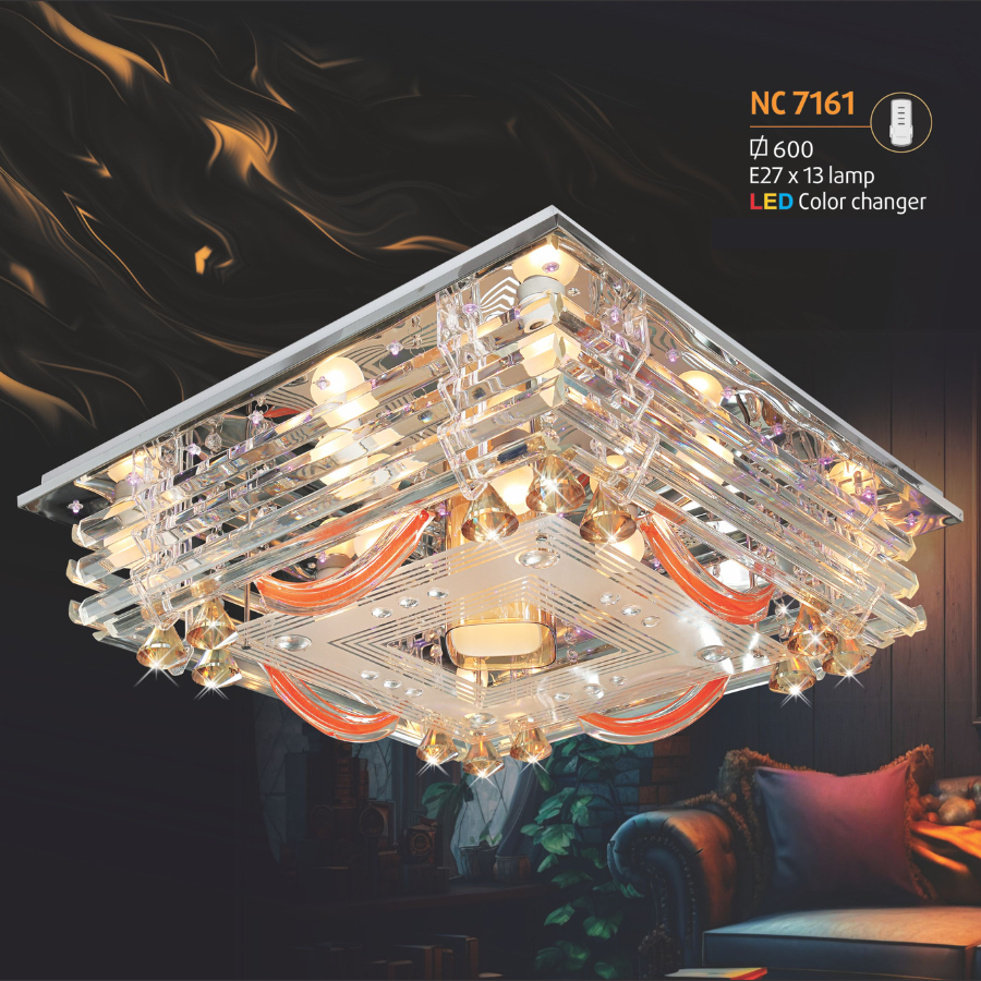 ĐÈN ỐP TRẦN PHA LÊ NL-NC 7161