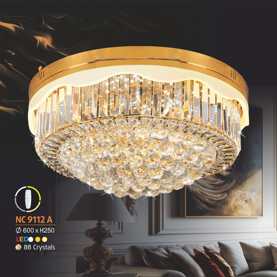 ĐÈN ỐP TRẦN PHA LÊ NL-NC9112