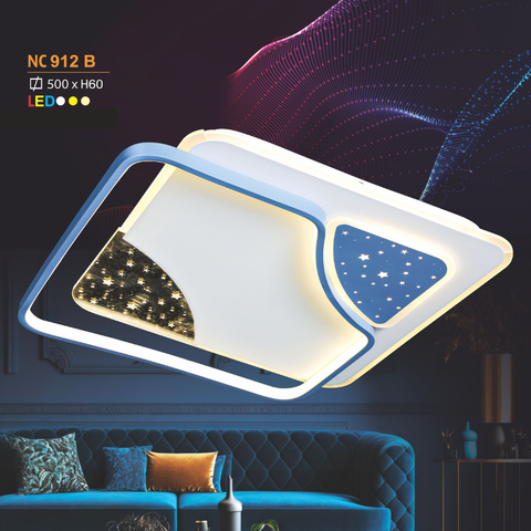  ĐÈN ỐP TRẦN MICA NL-NC 912 