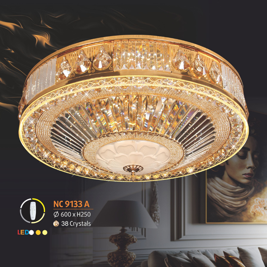 ĐÈN ỐP TRẦN PHA LÊ NL-NC9133A