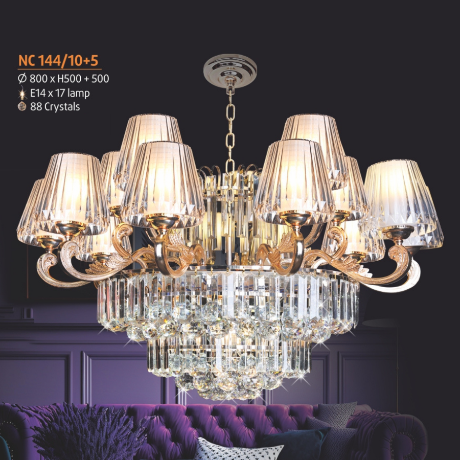 Đèn Chùm Nến NL-NC 144