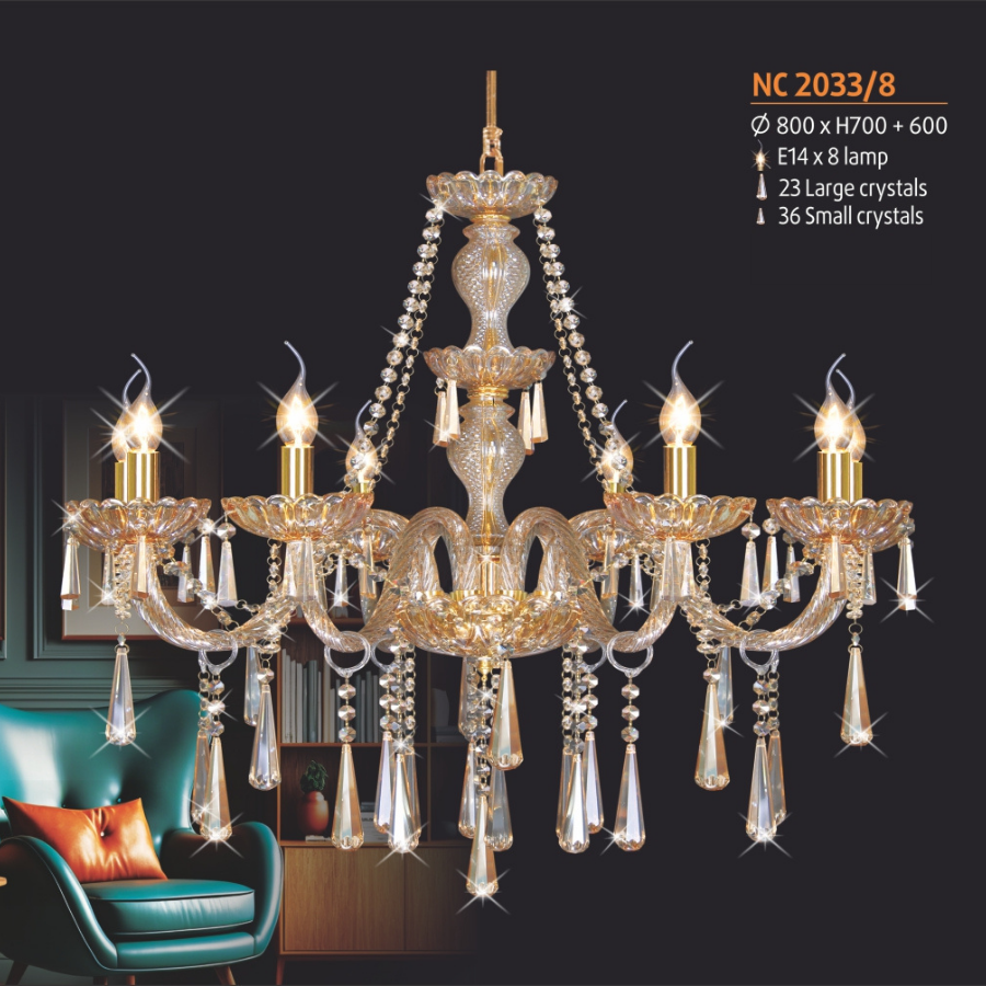 Đèn Chùm Nến NL-NC 2033
