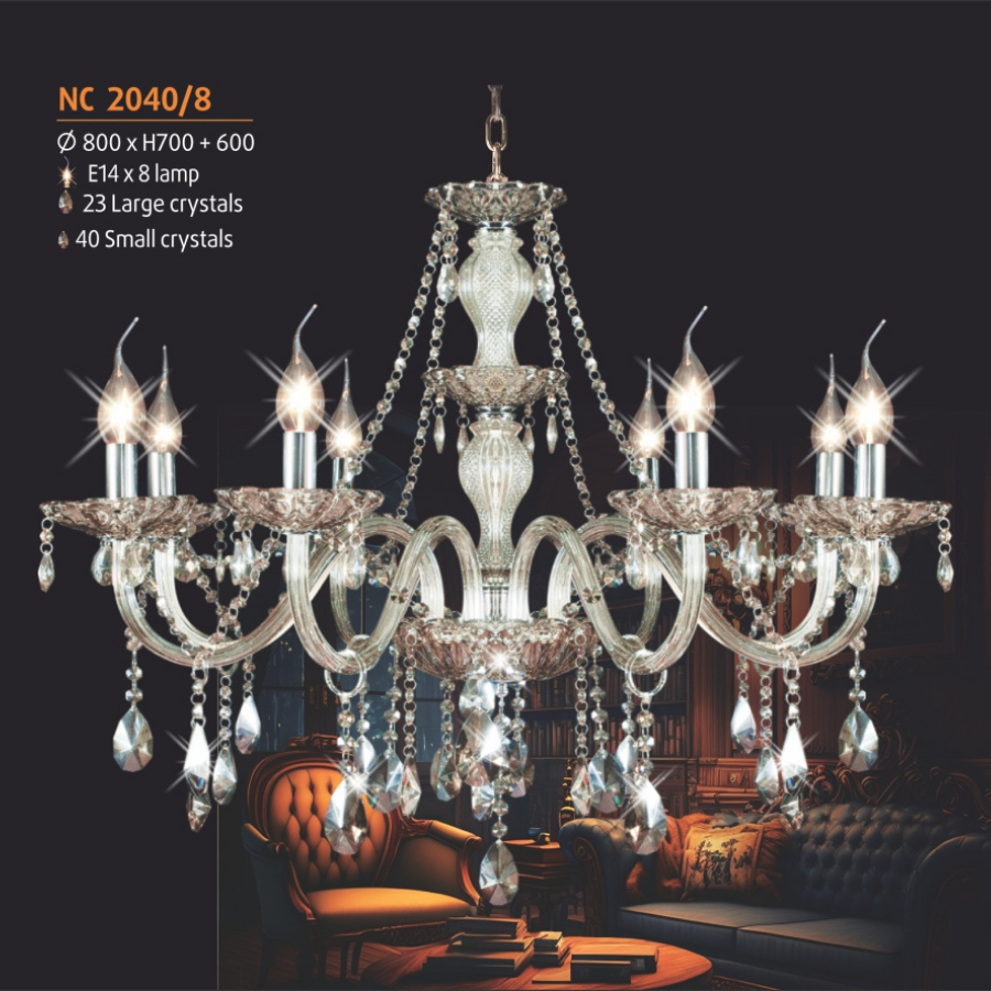 Đèn Chùm Nến NL-NC 2040