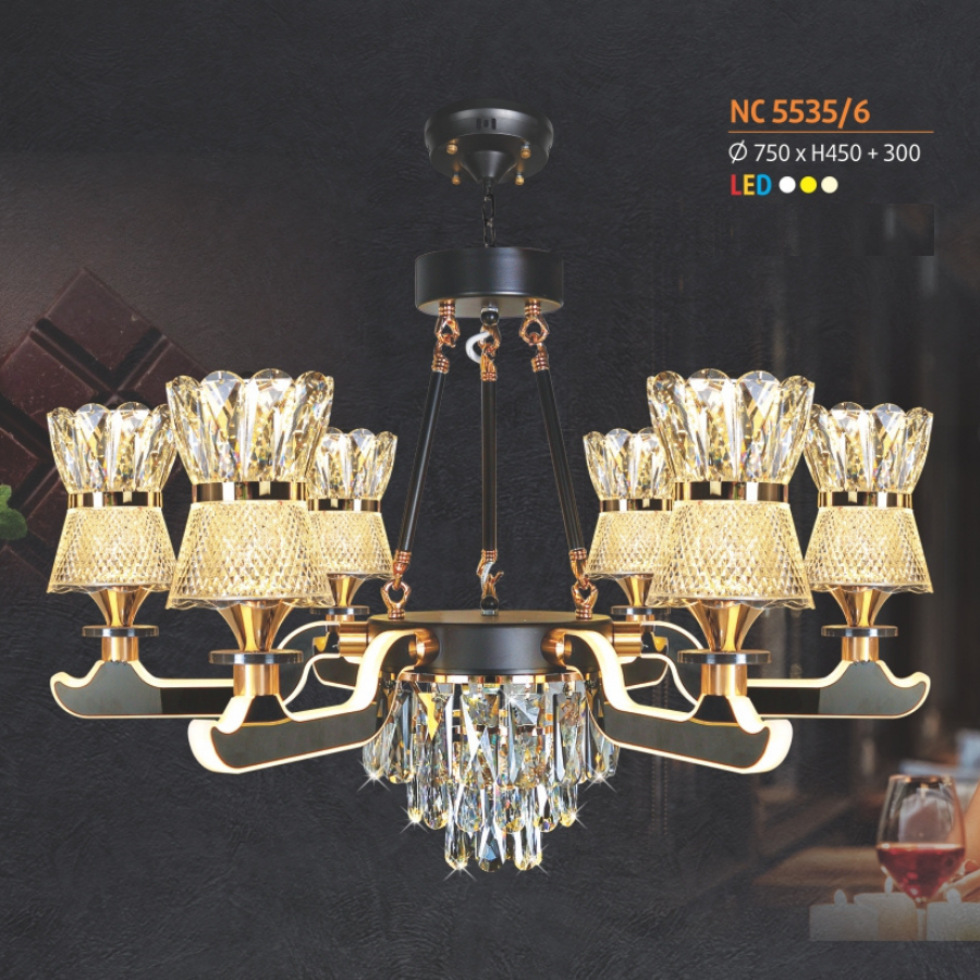 Đèn Chùm Nến NL-NC 5535