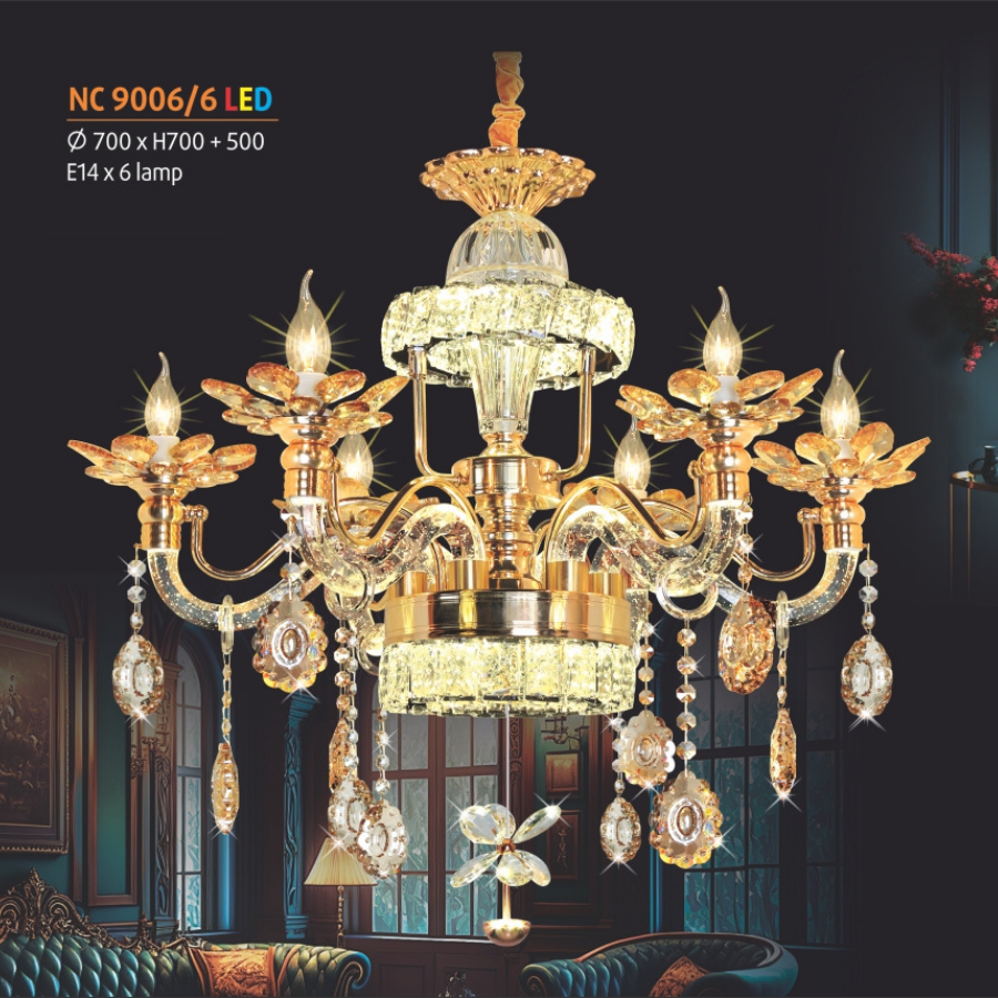 Đèn Chùm Nến NL-NC 9006