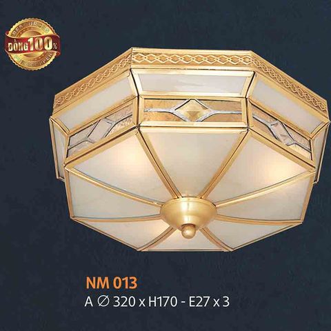  Đèn ốp trần đồng NL-NM 013 