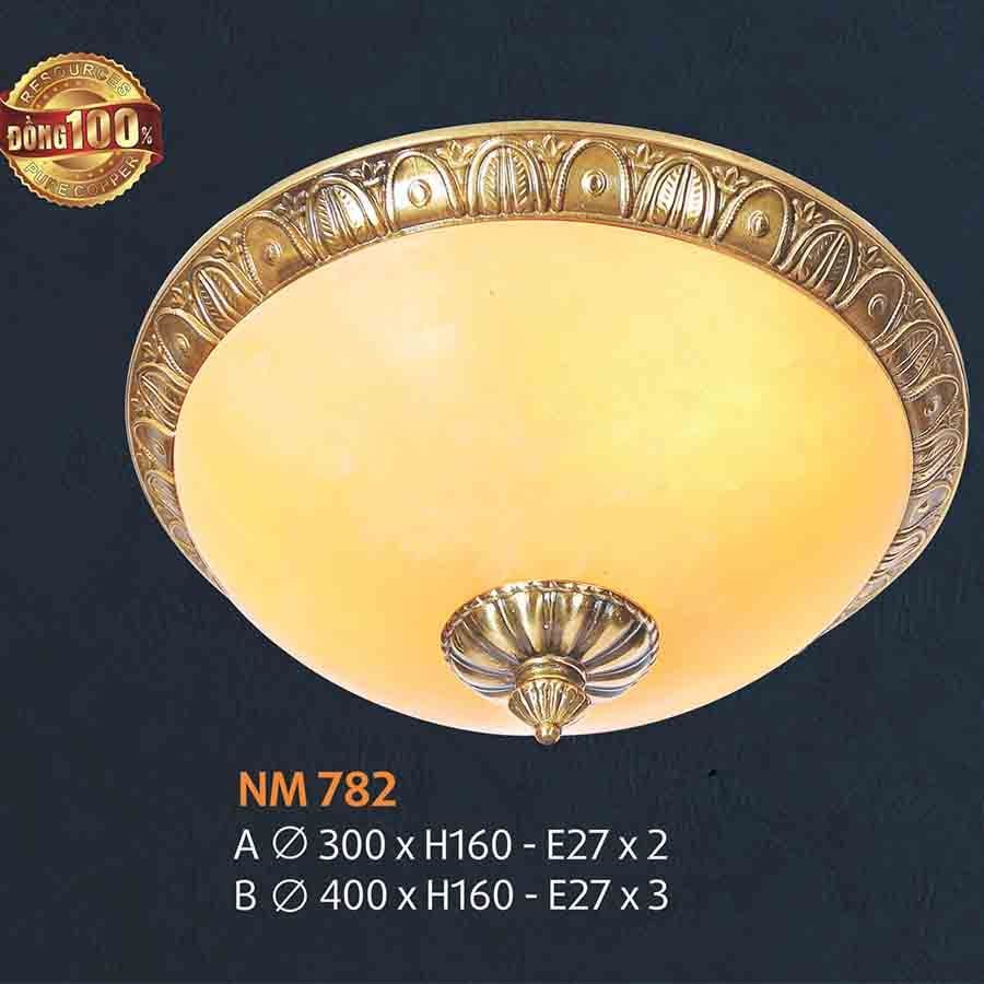 Đèn ốp trần đồng NL-NM782