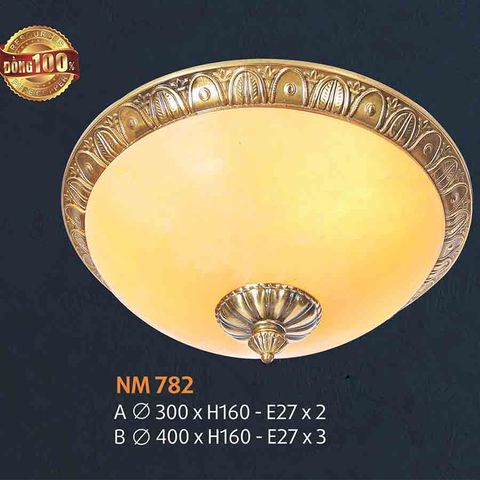 Đèn ốp trần đồng NL-NM782 