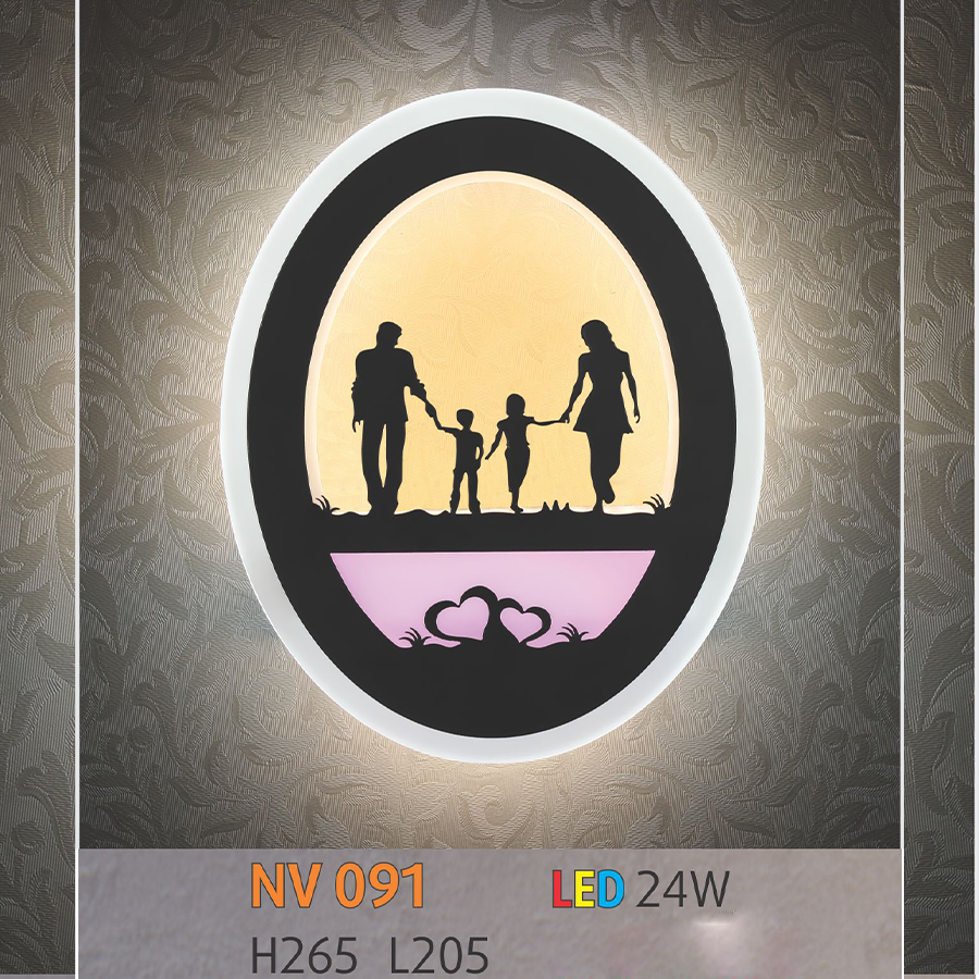 Đèn vách tướng NL-NV 091