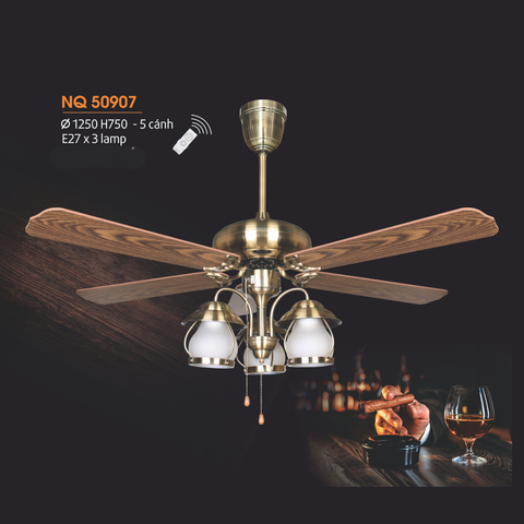  ĐÈN QUẠT TRANG TRÍ NL-NQ50907 