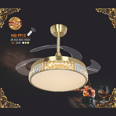  ĐÈN QUẠT TRANG TRÍ NL-NQ9912 