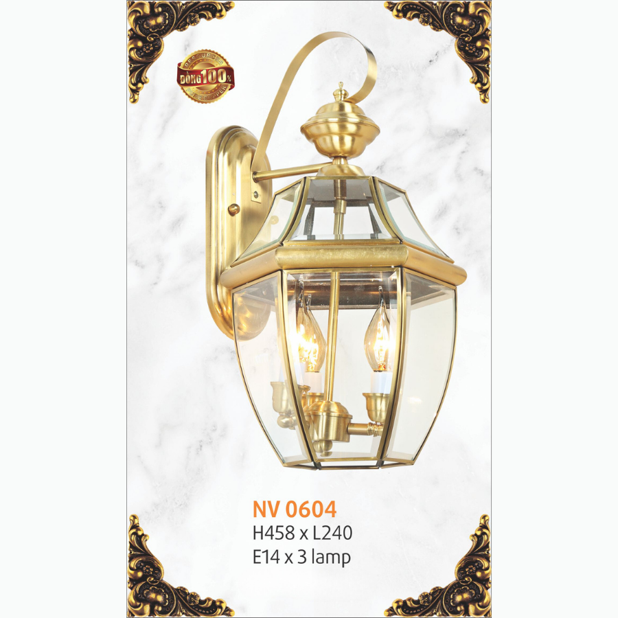 ĐÈN VÁCH TƯỜNG NL-NV 0604