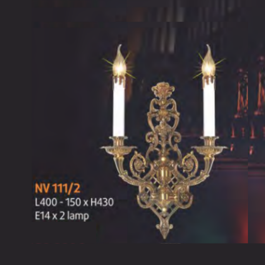 ĐÈN TƯỜNG ĐỒNG NL-NV 111