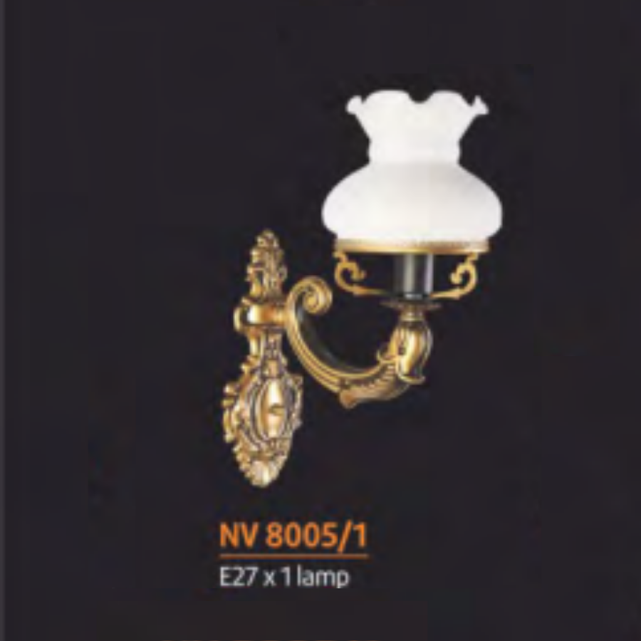 ĐÈN TƯỜNG ĐỒNG NL- NV 8005