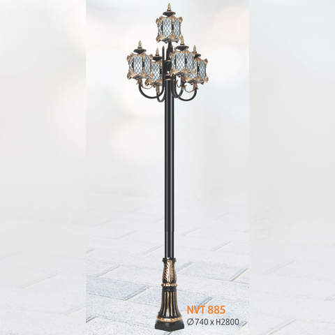  Đèn Trụ Cổng NL-NVT 885 