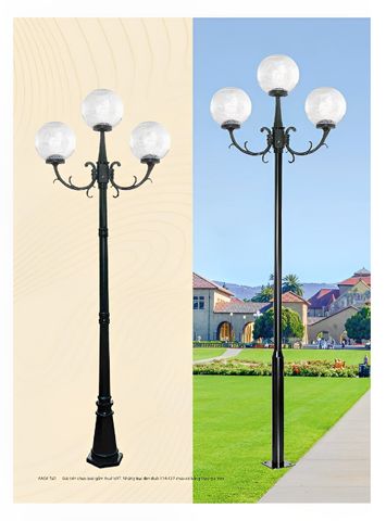  Đèn Trụ 3 Bóng - KL 