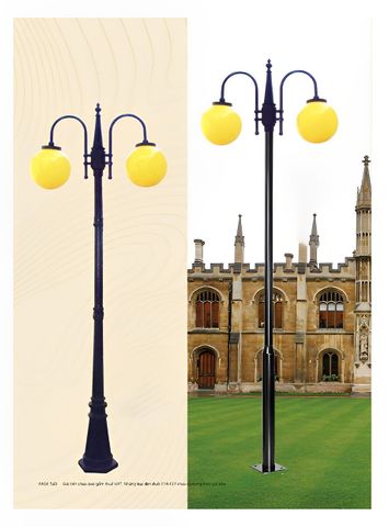  Đèn Trụ 2 Bóng - KL 