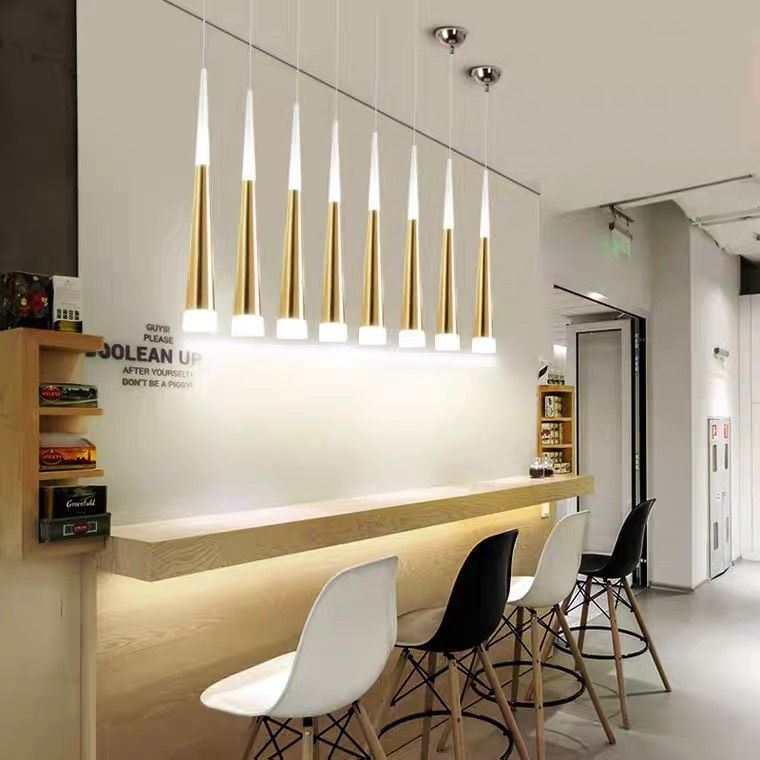 ĐÈN THẢ HIỆN ĐẠI THD01 - XI VÀNG