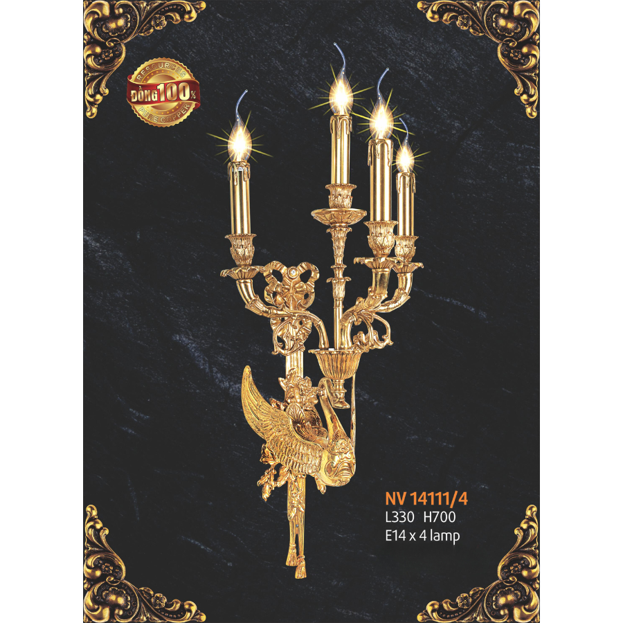 ĐÈN VÁCH TƯỜNG NL-NV 14111