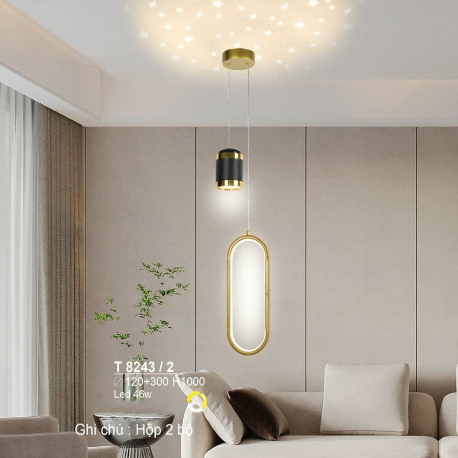 ĐÈN THẢ HIỆN ĐẠI SN-T8243
